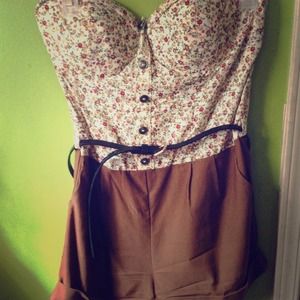 Floral outfit