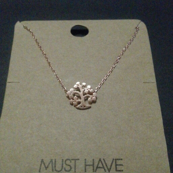 Rose Goldplated Necklace