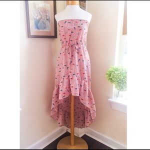 Pretty Rebellious (Macys) High Low Maxi Dress