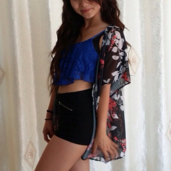Kimono Floral Top