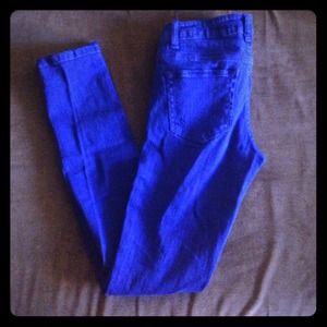 Fun Skinny Royal Blue Jeans