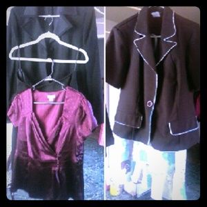 I am selling 2 dress suits and a jacket