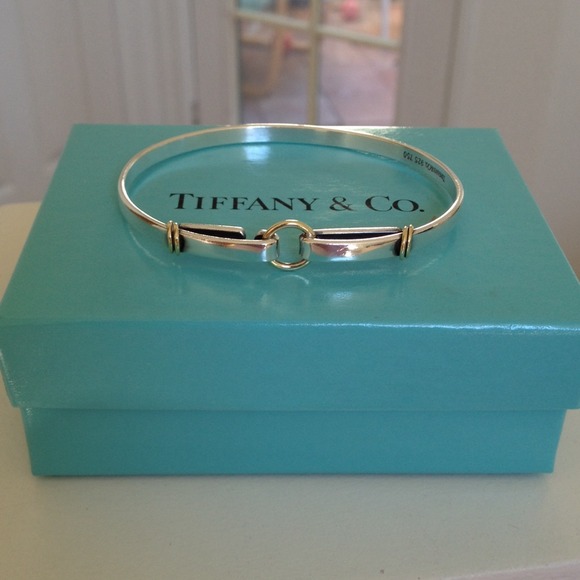 Tiffany & Co.  Circle Hook Bangle Bracelet
