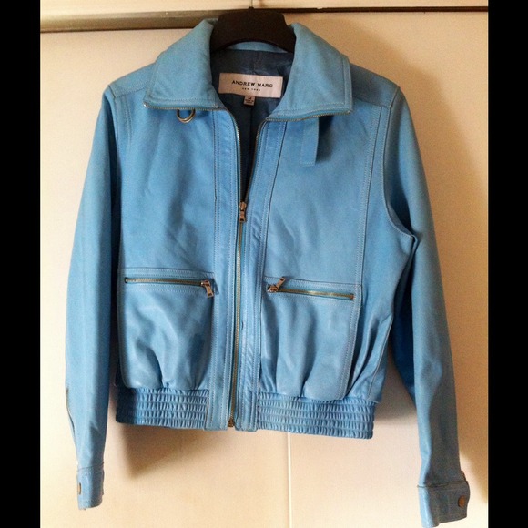 Andrew Marc Jackets & Blazers - Andrew Marc Leather Jacket