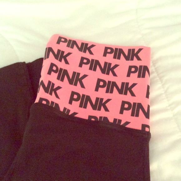 Fitted yoga pants: Pink