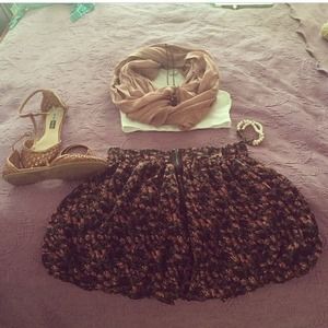 Floral skirt 🌸🌸