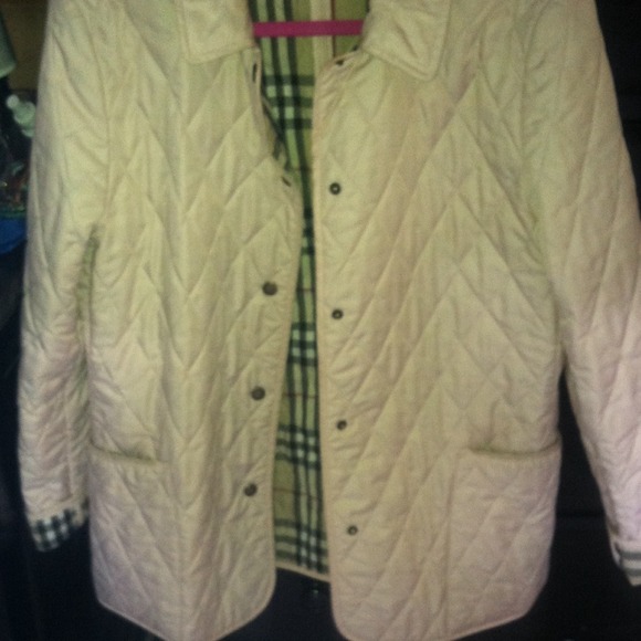 burberry quilted coat. burberry London.