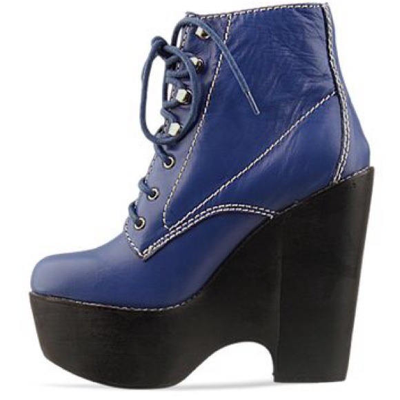 ❌SOLD❌Jeffrey Campbell Blue Tardys