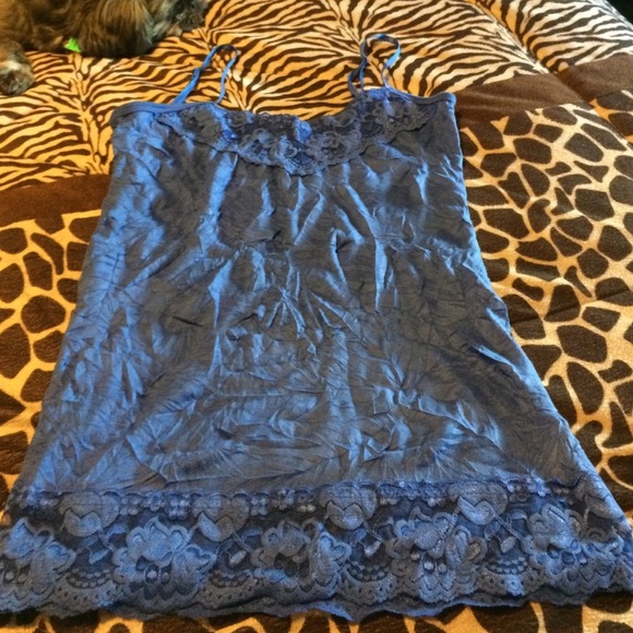 Blue tank