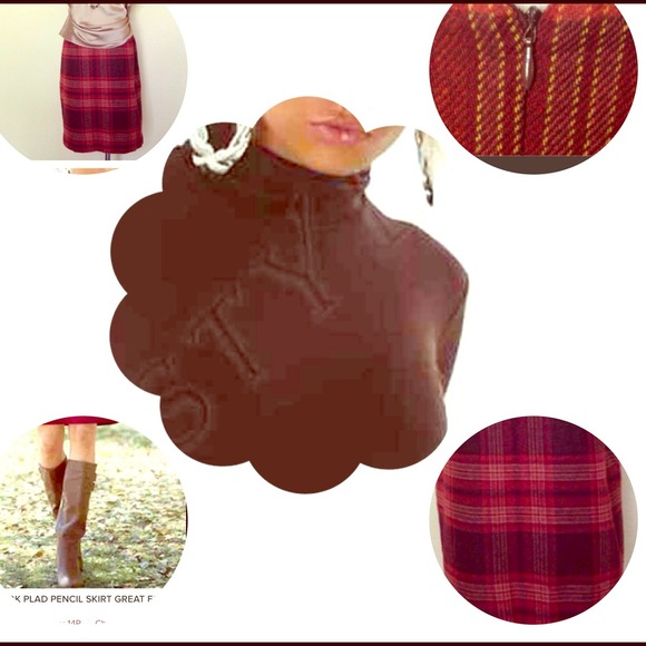 J HOOK PLAD PENCIL SKIRT GREAT FOR OFFICE