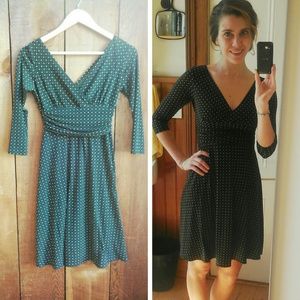 Forest green Maggie London dress