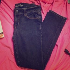 American Eagle black skinny stretch jeans