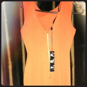 Xs Dress Orange Brand new