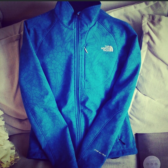 NORTH FACE jacket - bright blue