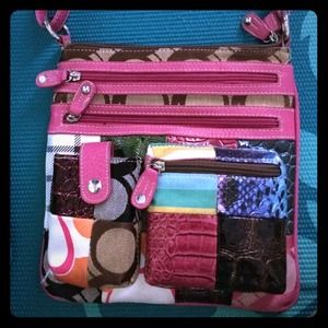 Cross body purse