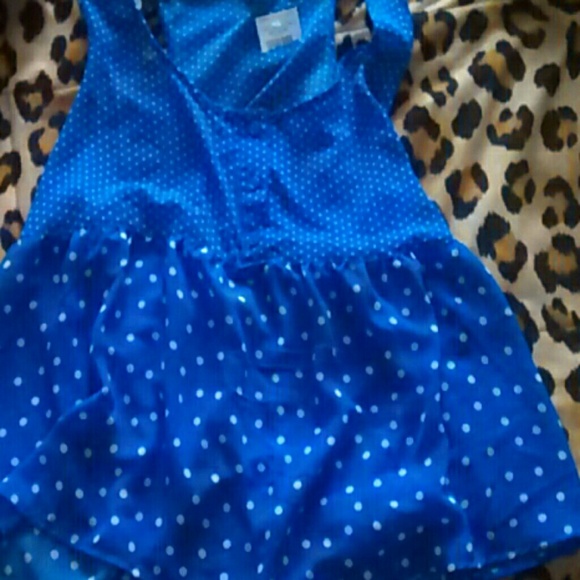 Brand new royal blue summer top