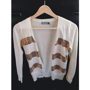 Gold sequined Cardigan✨🍂