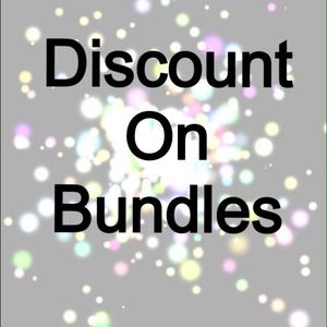 Discount on bundles (: ask anything !