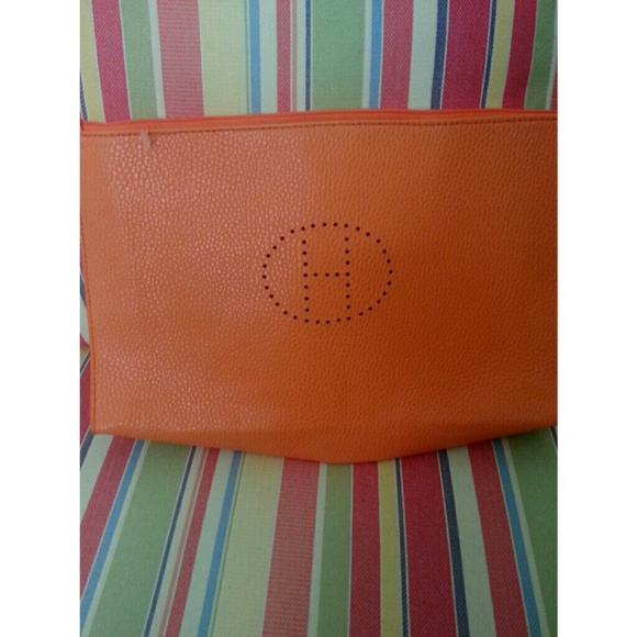 Hermes make up bag