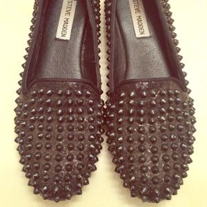 Steve Madden studded flats