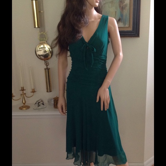 Emerald Green Dress