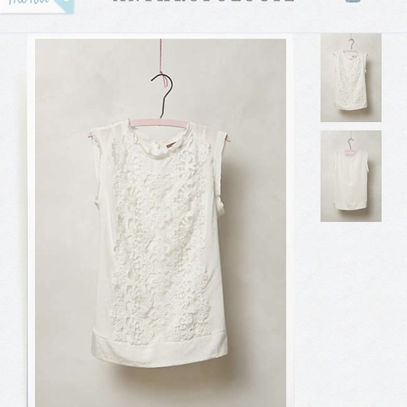 ISO Anthropologie Blanchefleur Tank - Picture 3 of 4
