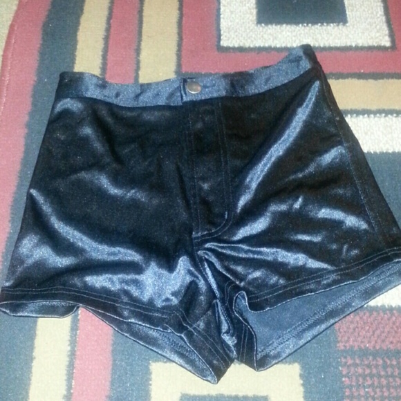 High waisted disco shorts. NEVER WORN!