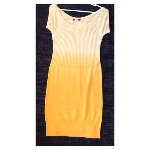 Yellow ombré dress ✨💛