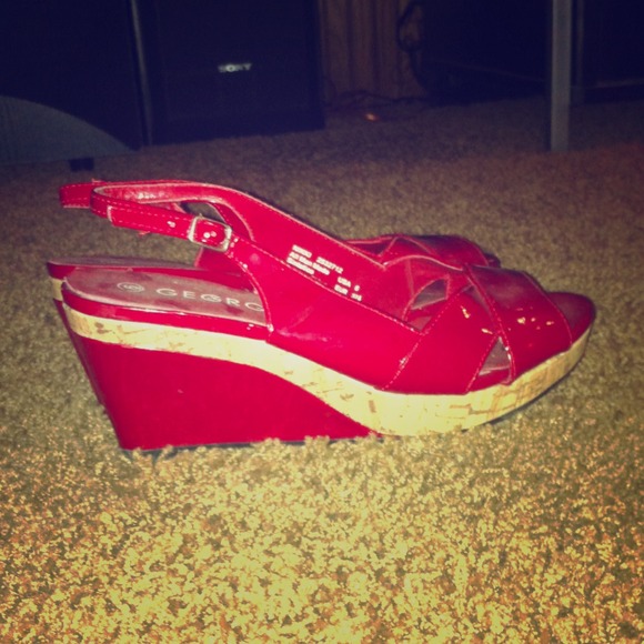 Cute Red George Shoes