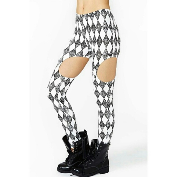 Nasty gal harlequin leggings