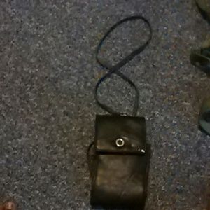 Small shoulder wallet