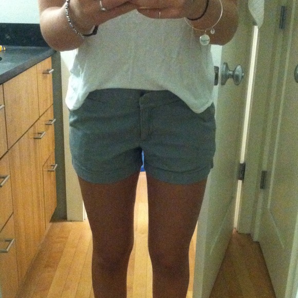 Jcrew chino gray cotton shorts