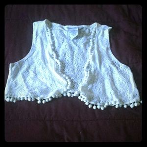 Lace vest