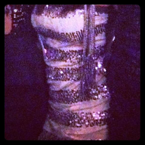 Sparkly sequined dress