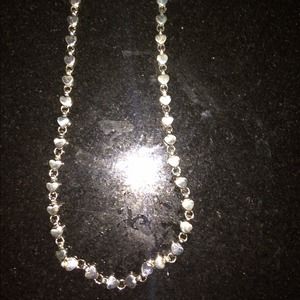 Tiffany's heart link necklace