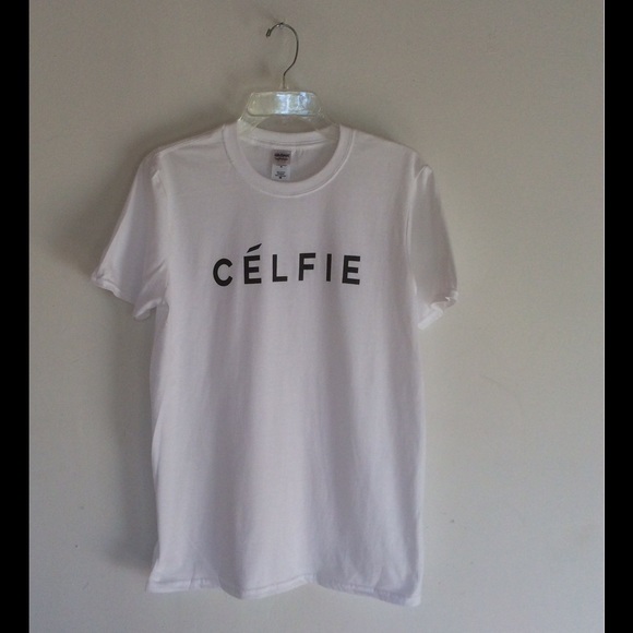 Celfie white t shirt - Picture 2 of 3