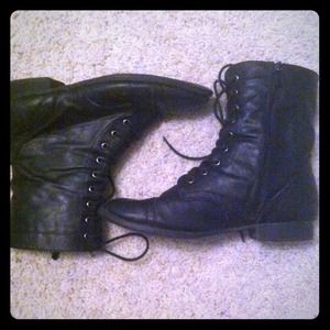 Black Combat Boots