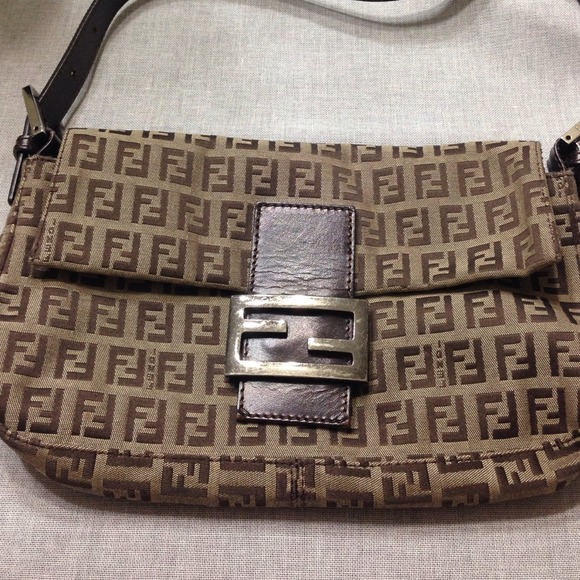 Authentic fendi shoulder bag
