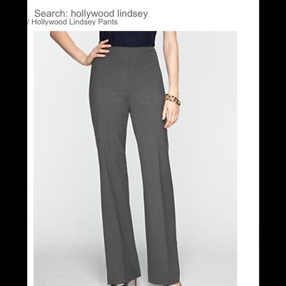 Talbots Pants - NWT Talbots Hollywood Lindsey Grey Slacks
