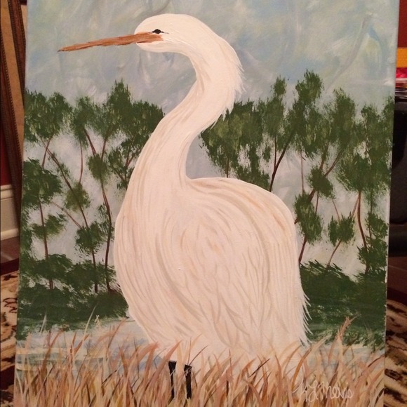 Acrylic painting