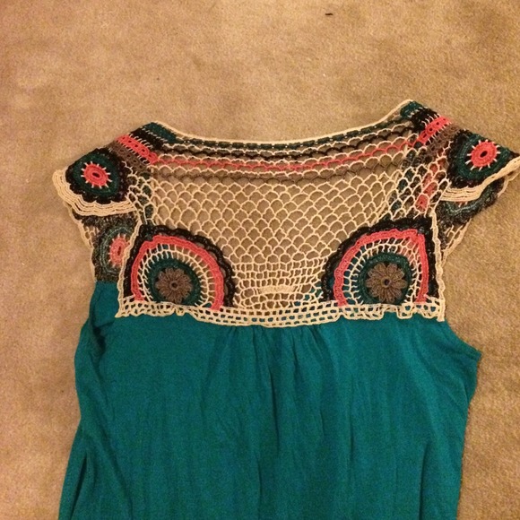 Teal top - Picture 2 of 3
