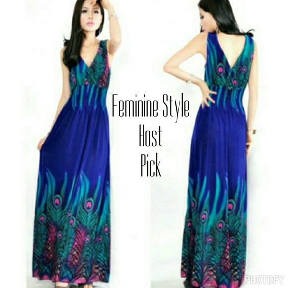 *SALE* Beautiful Peacock Dress