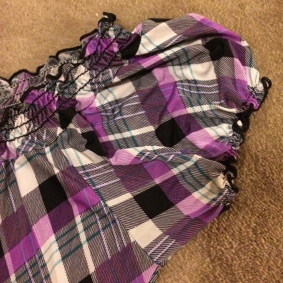 Plaid top - Picture 3 of 3