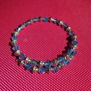 Alex and Ani inspired wraparound beaded bracelet