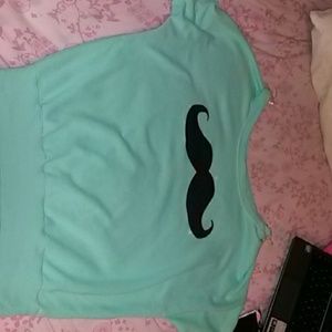 Mustache sweater