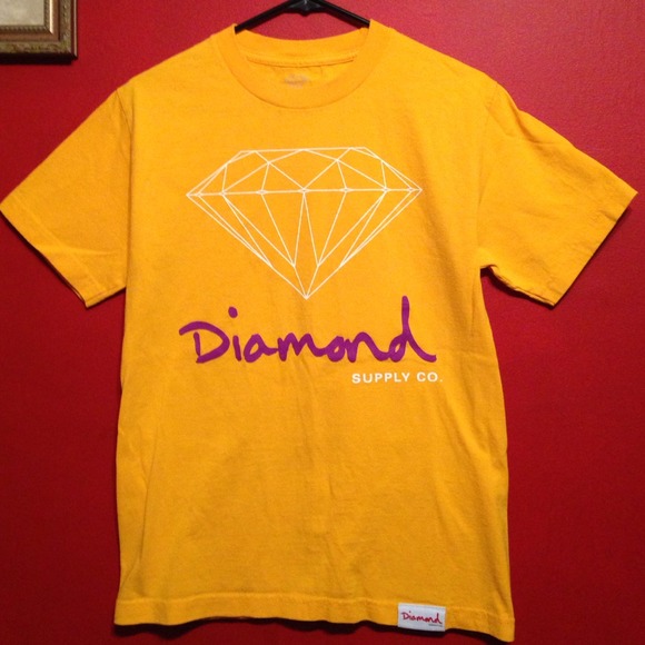 Diamond Supply Co. - Laker's colors tee