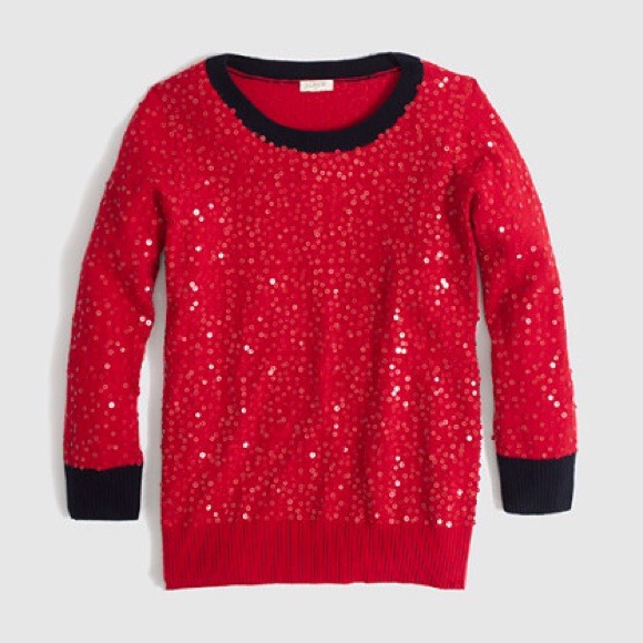 J. Crew Sweaters - J. Crew Scattered Sequin Sweater