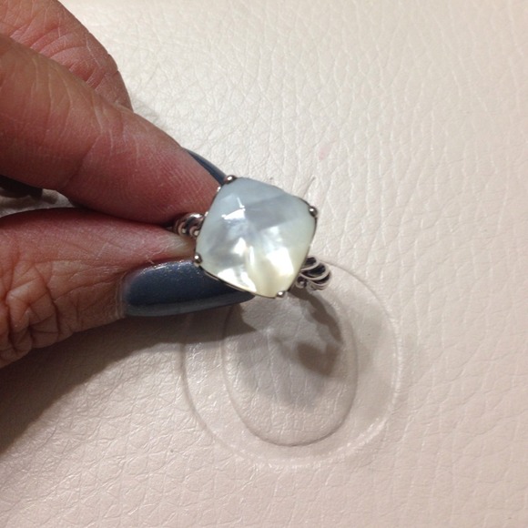 Pandora mother pearl ring size 6