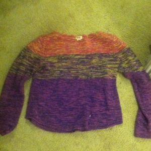 Multi I colored sweater