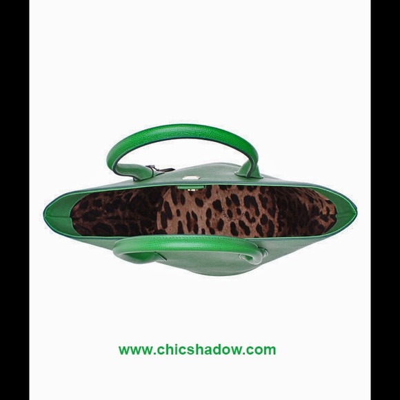 Dolce & Gabbana Green Large Shopper Tote - Picture 4 of 4
